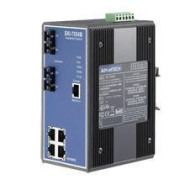 Switch industriel Rail DIN - 4 ports Ethernet + 2 ports fibre optique SM managés - Température -40°C à +75°C - Référence: EKI-7554SI-AE_2