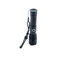 Lampe de poche rechargeable en aluminium avec lumière COB haute puissance et modes d'éclairage multiples_2