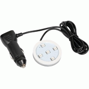 LAMPA - Base lumineuse LED rouge 10-30V pour désodorisant Trucky - câble 1,5m - Compatible avec références 936475 à 936478_2