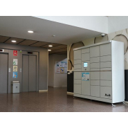 Casiers intelligents de conciliation pour articles volumineux - Porte H70 - gestion automatisée des colis_3