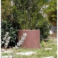 Jardinière de ville pot rondo - Polyéthylène rotomoulé haute densité - 3 tailles disponibles avec option support acier_2