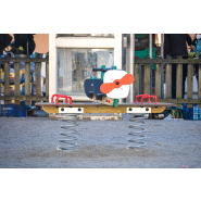 Jeu sur ressort - Sky JFS11 - Matériaux résistants et conformes EN1176_2