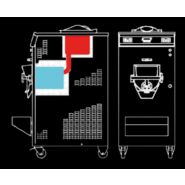 Appareil de fabrication de glaces et pâtisseries avec facilité d'utilisation