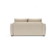 Canapé convertible design avec accoudoirs - COSIAL Innovation Living - Tissu Phobos Latte - 140x202 cm_2