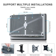 Panel PC industriel fanless 10.1