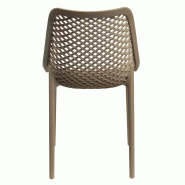 Chaise de restaurant exterieure Air - TAUPE_2