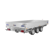 Remorque benne - Électrique tribenne - 4,06 x 2,04m - 3500 kg - Saris K3 406 204 3500 3HDE_2