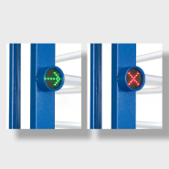 Tambour de contrôle d'accès, double de hauteur totale - ZX-ACS_2