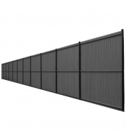 Lamelles d'occultation pour grillage rigide - Pack complet 10m linéaires_2