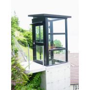 Ascenseur privatif sur-mesure - intérieur et extérieur - jusqu'à 500kg - normes EN 81-41_2