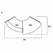 Banque d'accueil lumineuse Valde courbe avec PMR coloris blanc - MDD - Blanc, Blanc brillant, Droite_2