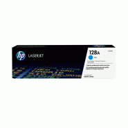 HP 128A toner LaserJet cyan authentique_2