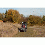 Mécanisme de coupe à double lame - Weidemann GmbH - Taille-haies hydraulique pour fauchage et coupe latérale_2