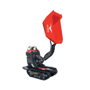 Mini dumper à chenilles CMD - Réf. MDCMD - Moteur Honda GX200 - 550 kg de charge utile_2