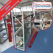 Rayonnage mi-lourd - Lot 2 - Galvanisé (méthode Sendzimir) - Longueur : 3600mm - MITOP_2