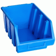 Vidaxl bacs de rangement empilables 20 pcs bleu plastique 146285_2