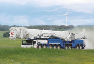 Grue automotrice LTM 11200-9.1 - Liebherr - Capacité de charge max 1200 t - Flèche télescopique jusqu'à 100 m_2