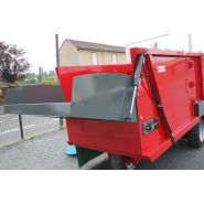 Pailleuse agricole cubique pour logettes - galonnier - jusqu'à 2 m3_2