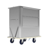 Triporteur électrique Cobrane P1 avec caisson déchet inox 1m³ - Charge 100 kg - Motorisation 1000W_2