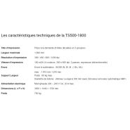 Ts500-1800 - imprimantes textile - mimaki/graphic reseau - vitesse exceptionnelle de 150 m²/h
