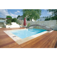 Abri piscine bas motorisé en polycarbonate - fonctionnement automatique_2