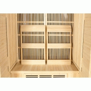 SAUNA INFRAROUGE NORDICA® CARBONE IR2 - (2 PLACES) 120X100_2