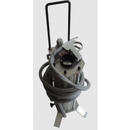 Aérogommeuse à sec maniable - Ibix 9 F2 avec réservoir 9L et faisceau 6m_2