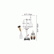 Appareil de distillation de 500 mL - VEVOR - Kit de verrerie de laboratoire en verre borosilicaté_2