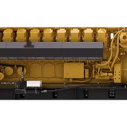G3412 500 kw groupes électrogènes industriel à gaz - caterpillar -puissance continue maximale 423 ekw à 0,8 pf_2
