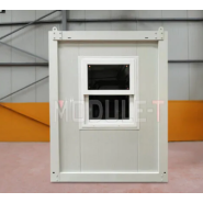 Guérite de Gardiennage et Kiosque Préfabriqué - Panneau Sandwich Isolé - Laine de Roche, Polyuréthane ou Polystyrène_2