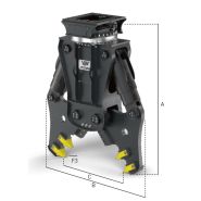 Pince de démolition béton VTN PD - Démolition primaire, 10 modèles pour pelles_2