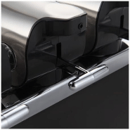 Triple distributeur savon et shampoing - 3 x 500 ml - Transparent - Professionnel et ergonomique_2