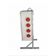 MCPATCX001 - Armoire électrique de chantier H2MC - 250A, 8 prises 32A CEI309 IP67, fil incandescent 960°C / V0_2