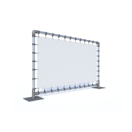 Stand simple sur pieds plats - Bâche Tendue - So-Stand_2