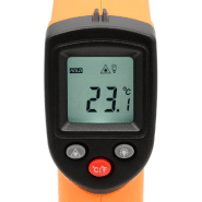 Thermomètre sans contact à visée laser - mesure jusqu’à 360°C - ratio 12:1_2