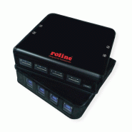 ROLINE Commutateur manuel 4 PCs, 4 ports USB 3.2 Gen 1_2