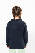 Sweat-shirt capuche enfant - Kariban - Réf : K477 - 80% coton / 20% polyester - Look sportswear et casual_2
