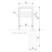 05.020.1 - Arceau urbain Piko Zano en acier ou inox - Hauteur 83 cm - Moderne et sobre_2