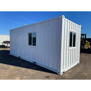 Conteneur Maritime 20 Pieds - Bureau Neuf : une unité Modulaire Portable Professionnelle_2