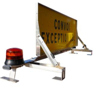 Panneau Convoi Exceptionnel à relevage manuel - 250962_2