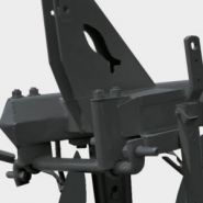 Charrue portée Baldan AF - charrue agricole - profondeur de travail 150 à 300 mm - disques réglables_2