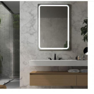 Applique salle de bain Minerva LED SMD 20W 4000K - chromé - IP44 - éclairage antibuée_2