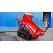 Mini-dumper BP 35 (CC 350) - IMER - 350 kg - Moteur Subaru EX 13 - Benne à ridelles basculantes_2