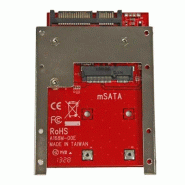 StarTech Adaptateur mSATA SSD vers SATA 2,5