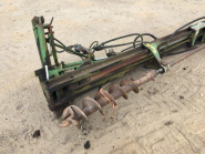 Tarière NC hydraulique - Occasion - Vis coulissante - Course 1200mm - Diamètre 200mm - Attelage 3 points orientable_2