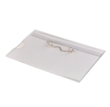 7166.50 - Porte-badge pince + épingle - PVC transparent semi-rigide - Dimensions 57x90mm_2