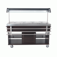 Buffet réfrigerée gn 4/1 l1500mm 7078.0010 COMBISTEEL_2