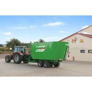 Duo 1200 - Mélangeuse agricole SaMASZ - capacité 12m³ - 2 vis mélangeuses pour un mélange rapide_2