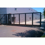 Portail autoporté grillagé - 9000 / 2250_2