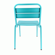 Chaise aluminium Avignon - BLEU_2